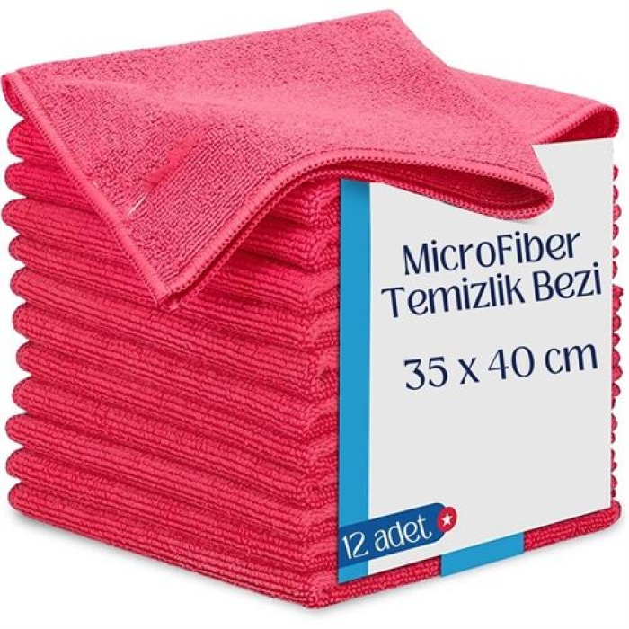 MicroFiber Temizlik Bezi 12 ADET Towel Design