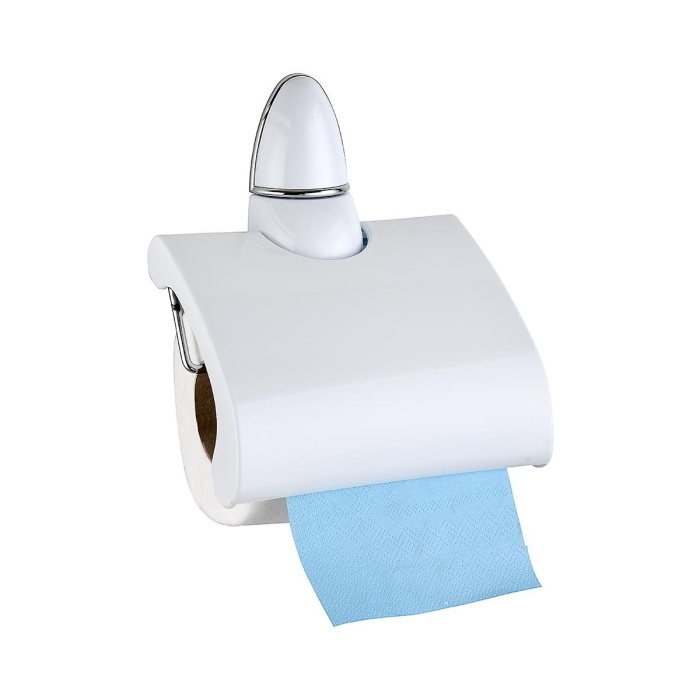 Tuvalet Kağıdı Tutucu Kapaklı Rulo Tuvalet Kağıdı Askısı Standı Wc Kağıtlık