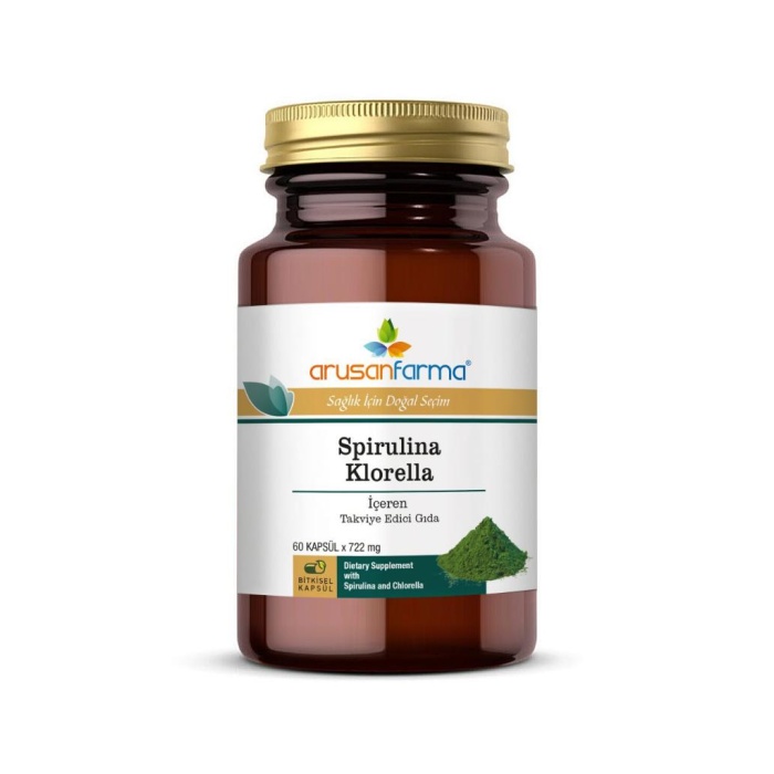 Klorella&Spirulina 60 Kapsül