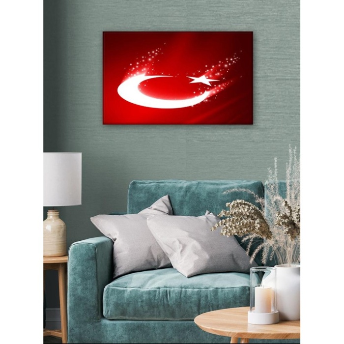 Kanvas Tablo Türk Bayrağı (En Güzel Bayrak)