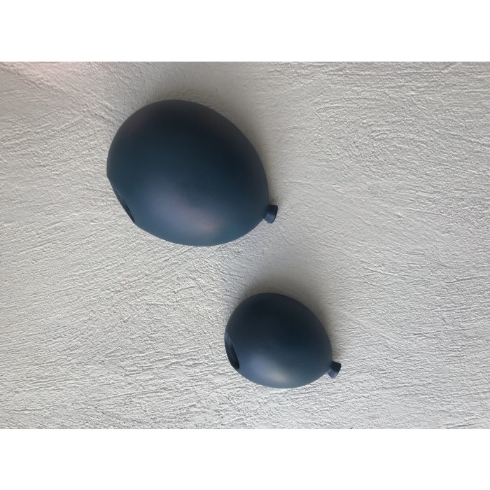 Duvar Dekorasyon Balon Bahçe 1 Büyük 1 Küçük Boy 2’li Freshco Mavi