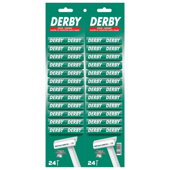 Derby Tek Bıçak Kartela 48li