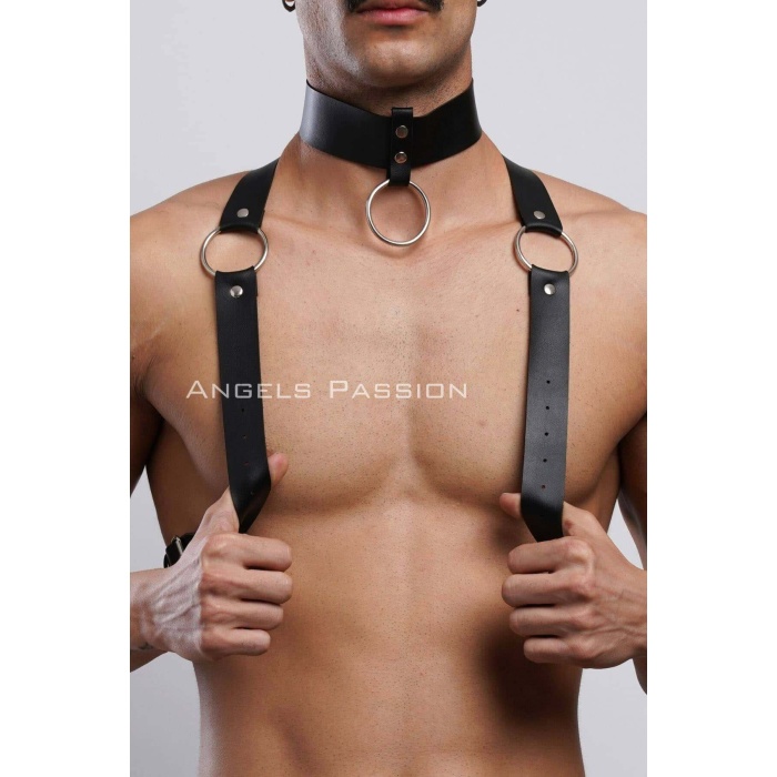 Erkek Choker ve Göğüs Harness, Erkek Parti Giyim