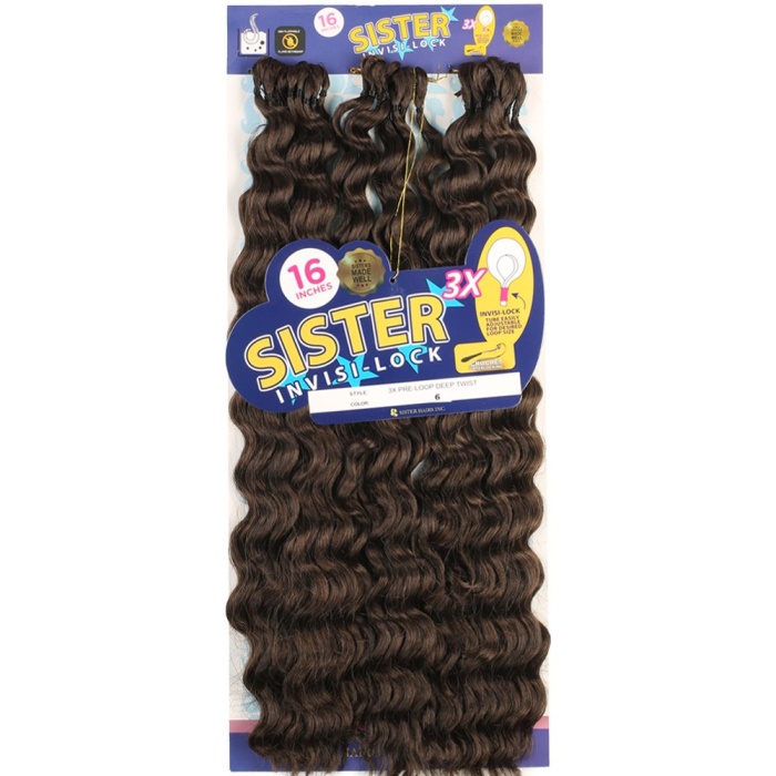 Sister Afro Dalgası Saç / Kumral 6