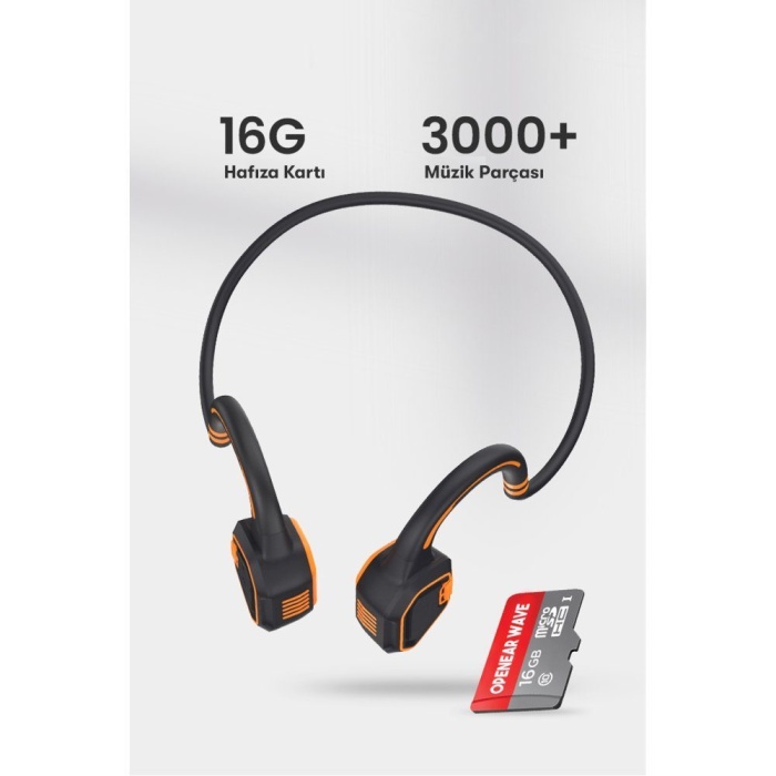 As9 Suya Dayanıklı Bluetooth Kulaklık - Ürün Rengi : Siyah -