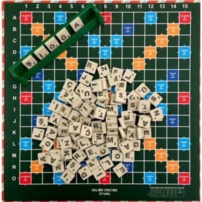 Kelime Üretme Oyunu - Scrabble Muadili