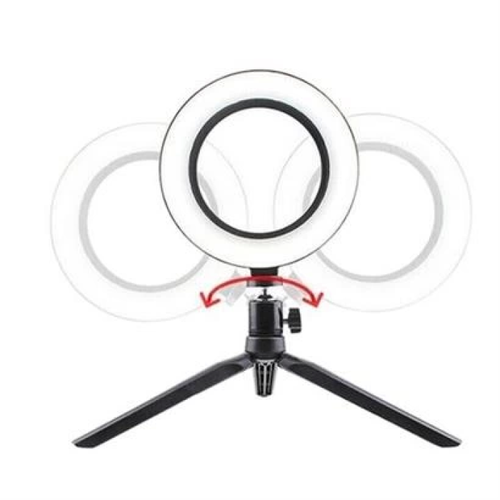 8inç 20cm Youtube Instagram Tiktok Selfie  Stüdyo Video Fotoğraf Ring Light  Tripod Led Halk