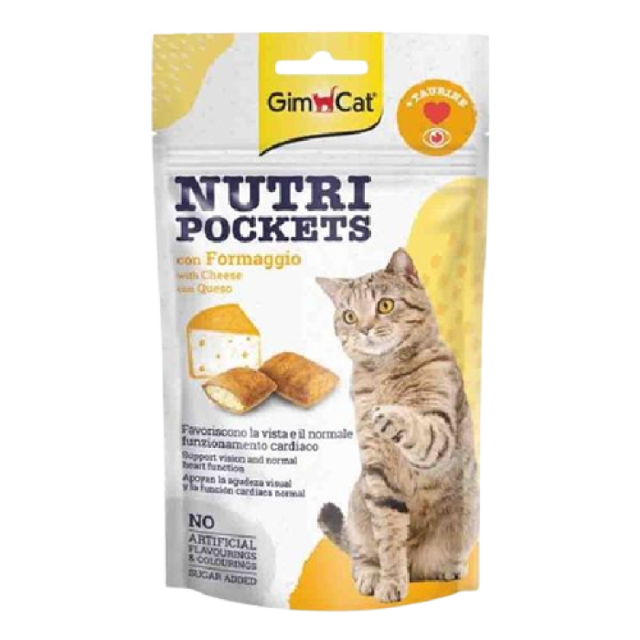 Gimcat Kedi Ödül Tableti Nutri Pockets Peynir Taurin 60 gr
