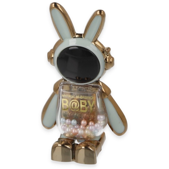 Astro Stand Tavşan Astronot - Ürün Rengi : Siyah -