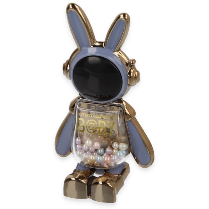 Astro Stand Tavşan Astronot - Ürün Rengi : Pembe -