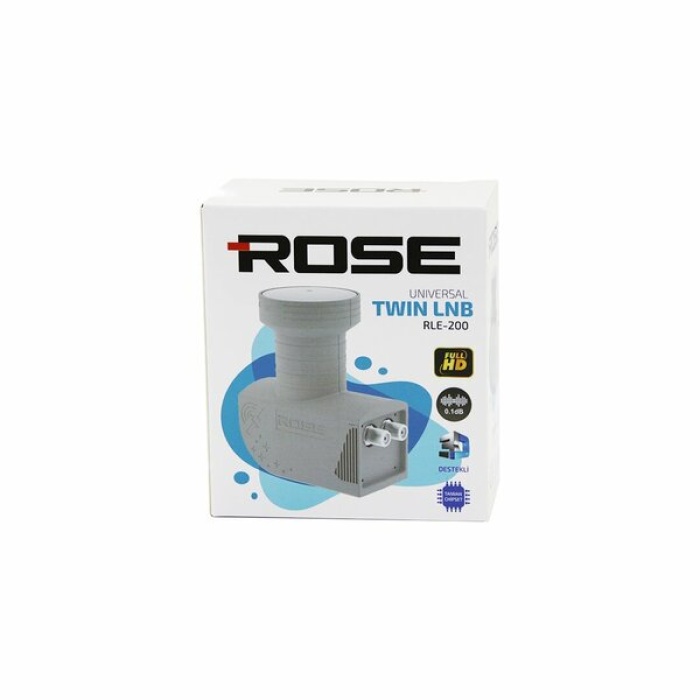 2Lİ UYDU LNB UNIVERSAL TWIN FULL HD - 3D - 0.1dB