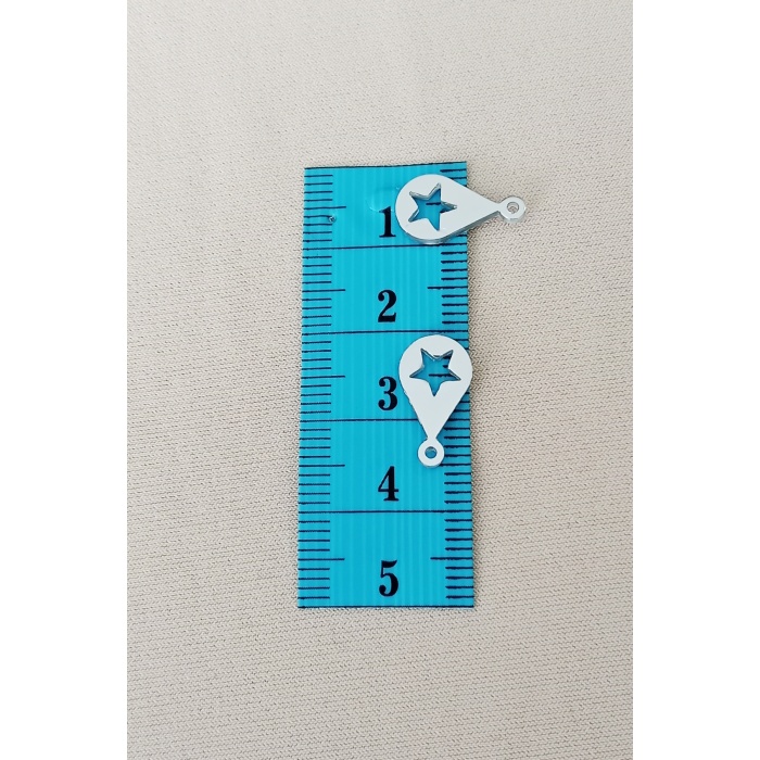 Oya Abiye Bileklik Kolye Pleksi Metalik Plastik Pul Gümüş Renk 24 gram 195 adet