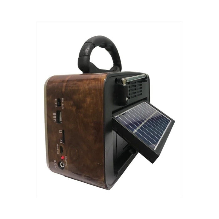Güneş Enerjili Nostaljik Fm,aux,usb Müzik Çalar
