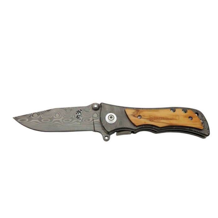Browning 2-32 Damascus Çakı 20 cm Manuel