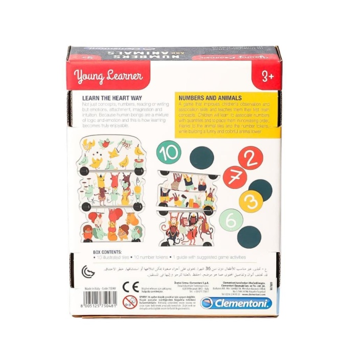 Nessi World 75048TR Young Learner - Sayılar ve Hayvanlar +3 yaş