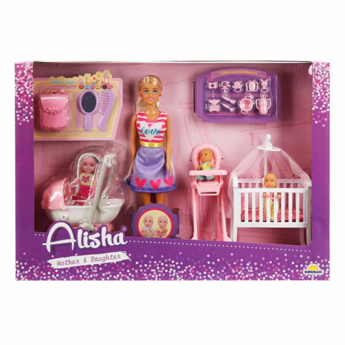 Alisha Mother & Daughter Bebek Bakım Seti