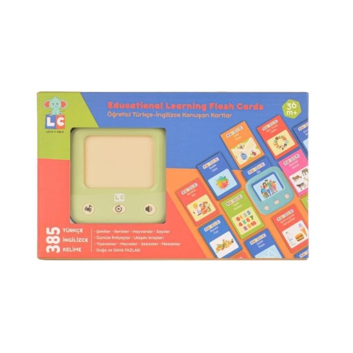 LC-31050ÖğreticiTürkçe-İngilizceKonuşanFlashKartlar-LetsBeChild