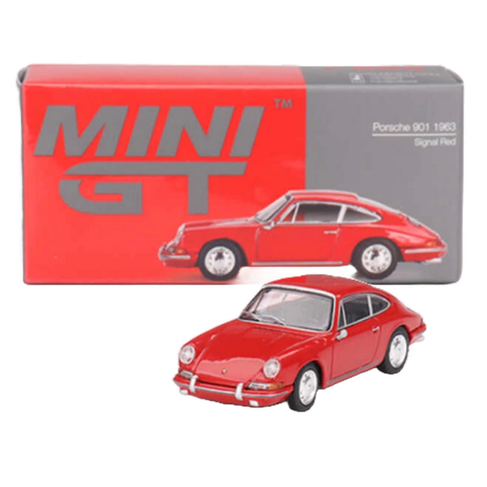 Mini GT 1/64 Porsche 901 1963 Signal Red MGT00695