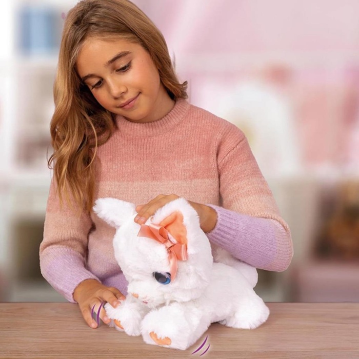 90773  Hareketli ve Sesli Sevimli Peluş Kedicik Bella -Sunman