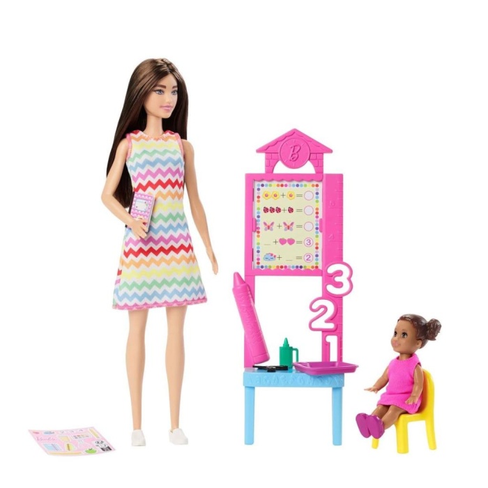 JCR71 Barbie Bakım Temalı Kariyer Oyun Setleri
