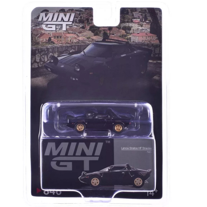 Mini Gt 1:64 Lancia Stratos HF Stradale Nero