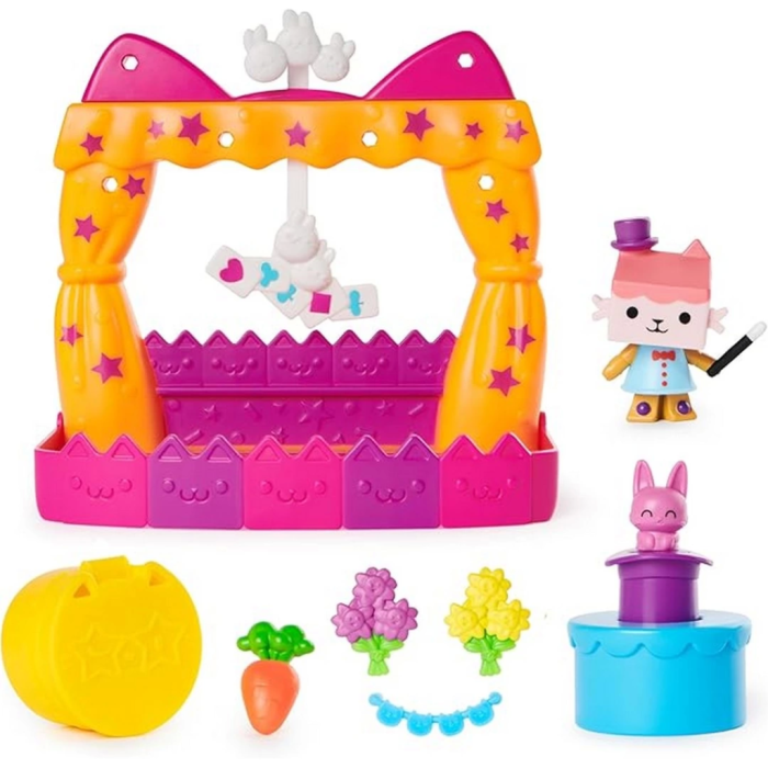 Gabbys Dollhouse Balkon Takımı Figür Set