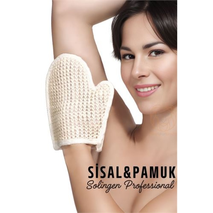 Banyo Lifi Eldivenli Duş Lifi Sisal Solingen Professional