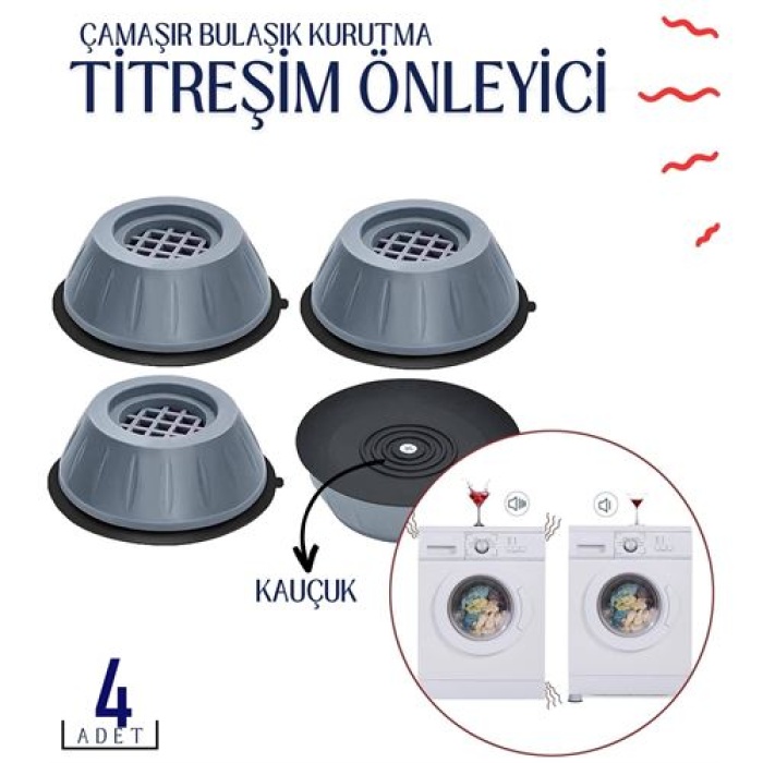 Titreşim Önleyici Kauçuk 4 Adet S.Langston Design