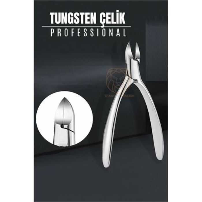 Pedikür Makası Tırnak Batık Makası Tungsten Çelik Profesyonel