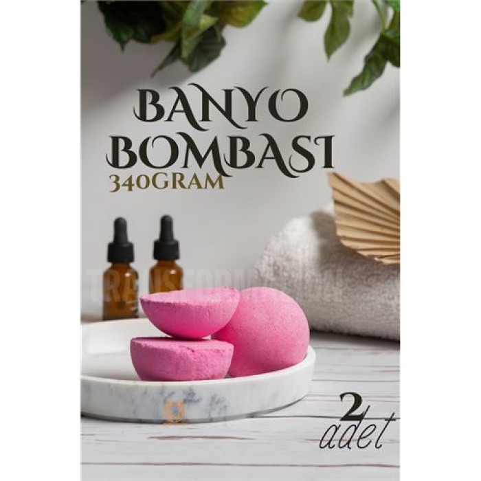 Banyo Bombası Jakuzi Küvet Banyo Bombası Topu 2 adet 340 Gr