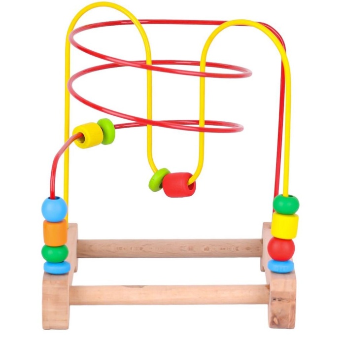 ONY-410 Ahşap Boncuklu Koordinasyon -Onyıl Oyuncak