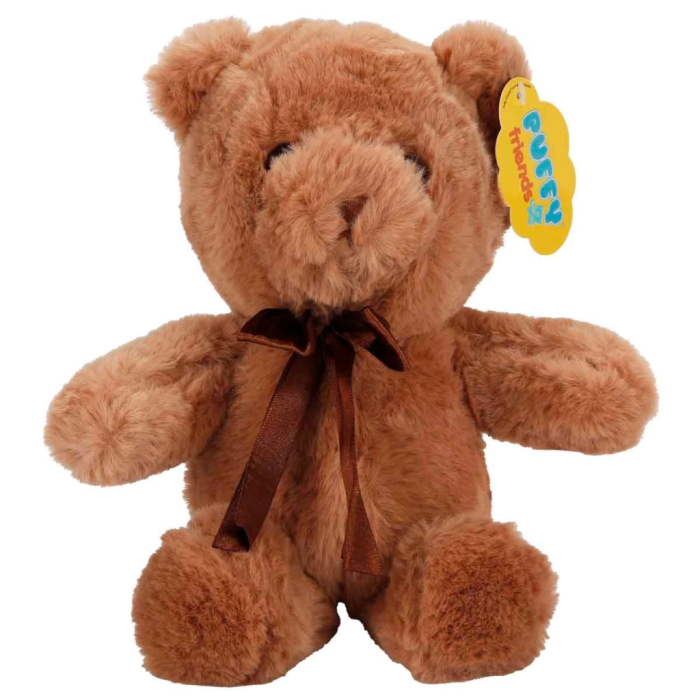 Kurdelalı Peluş Ayı 20 cm
