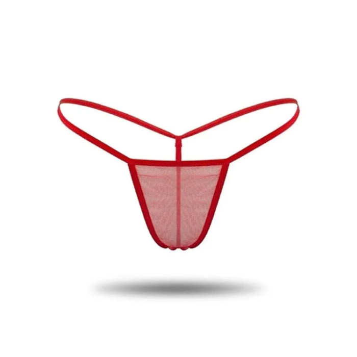 Kadın 3’lü Transparan Tül String