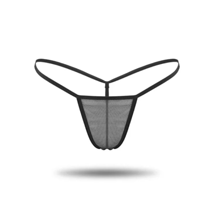 Kadın 3’lü Transparan Tül String