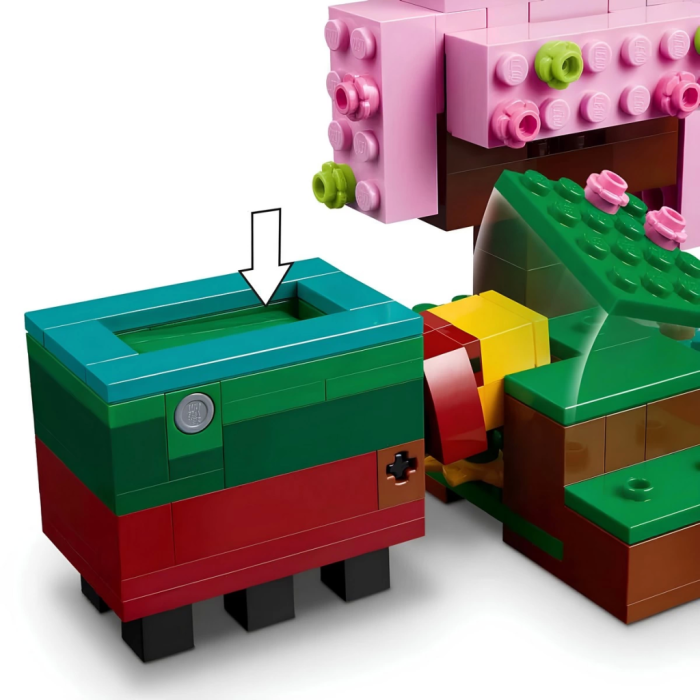 LEGO Minecraft Kiraz Çiçeği Bahçesi