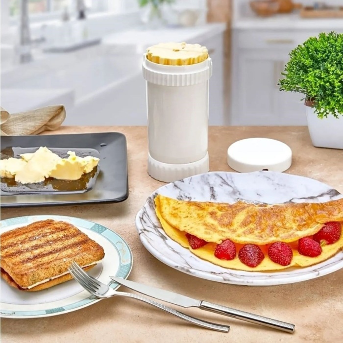 Tereyağı Sürme, Yayma, Saklama, Kesme Aparatı, Tereyağlık (3748)