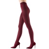 Bordo Micro 40 Külotlu Çorap