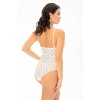 Beyaz Dantelli Fantezi Body