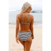 Angelsin Siyah Beyaz Destekli Bikini Altı