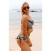 Angelsin Siyah Beyaz Destekli Bikini Altı
