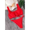 Angelsin Kırmızı Bikini Takım