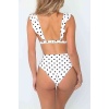 Angelsin Puantiyeli Bikini Takım Beyaz