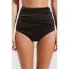 Angelsin Siyah Yüksek Bel Bikini Takım