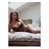 Merry See Sexy Body Fantazi İç giyim Siyah