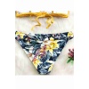 Angelsin Çiçekli Bikini Altı Çok Renkli