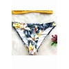 Angelsin Çiçekli Bikini Altı Çok Renkli