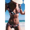 Angelsin Desenli Bikini Altı Çok Renkli