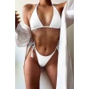 Angelsin Bağlamalı Bikini Üstü Beyaz