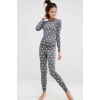Merry See Gri Yıldız Desenli Pijama Takımı