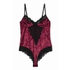 Merry See Kadife Body Gecelik Babydoll Çok Renkli